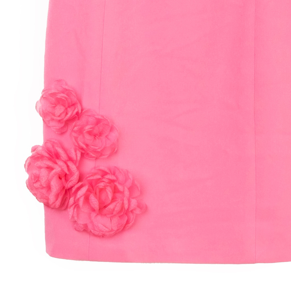 NWT Elliatt Trompe 3D Flower Detail Mini Dress Pink $200 - Size M - Picture 6 of 13